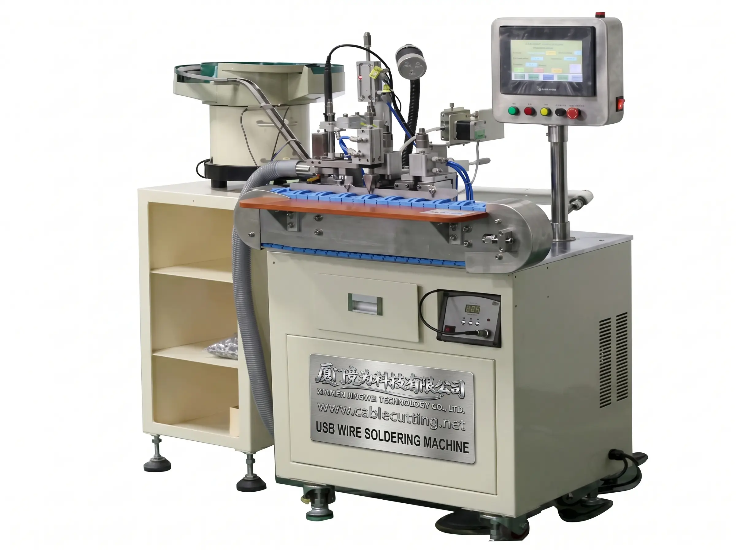 Automatisk loddemaskin for USB-kabler – 800-1200 stk/time WPM-121-MC