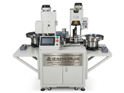 Automatisk isolert terminalkrimpemaskin med PLC-kontroll WPM-R8B