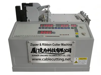 Automatisk glidelåskuttermaskin med kaldkniv WPM-850 Thumb