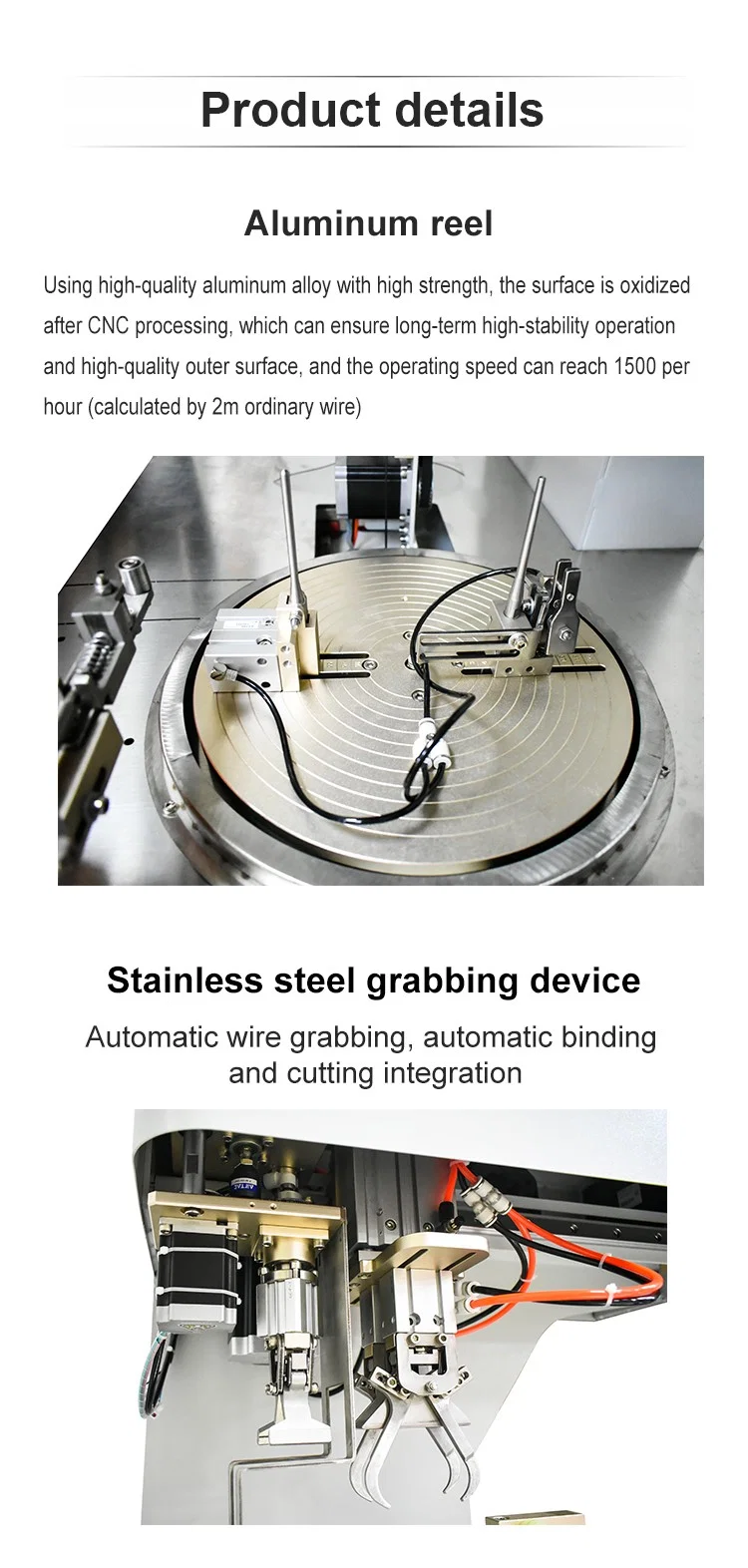 8 Shape Wire Winding and Tying Machine, Coil Winding Machine Wire, Automatic Wire Winding Machine, Cable Wire Winding Binding Machine