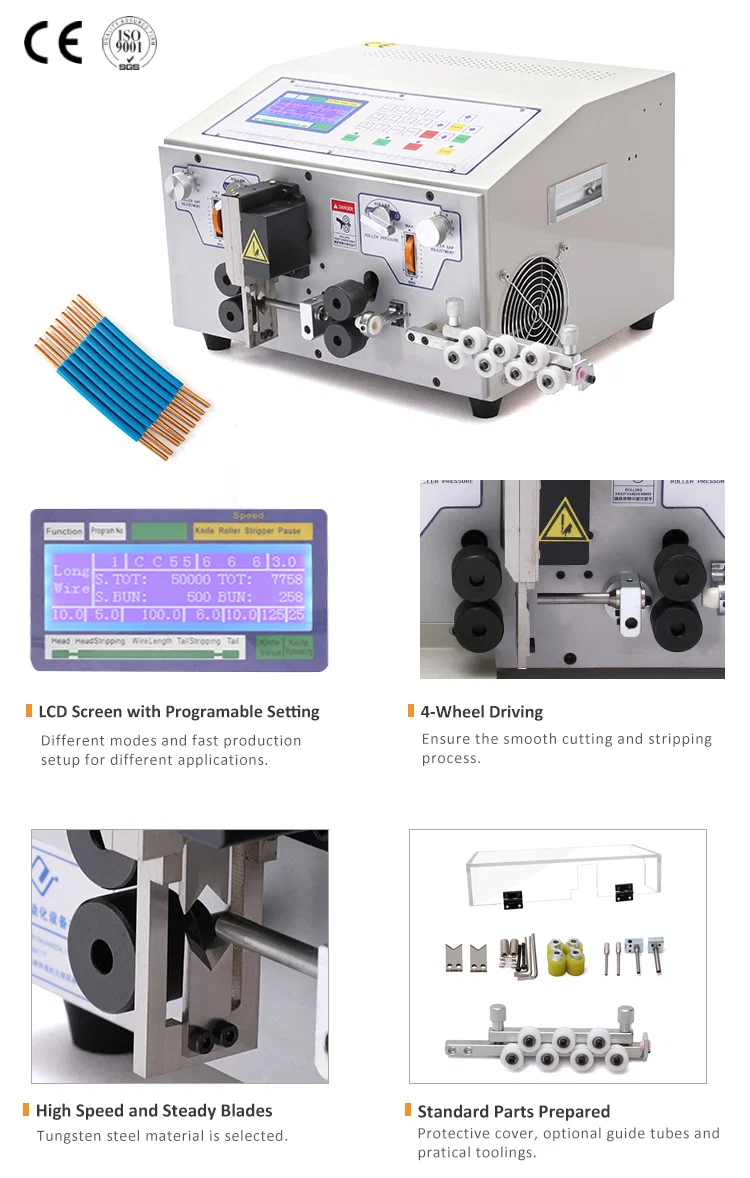 Wire stripping and cutting machine, Wire Cutting Stripping Machine, Machine For Cutting And Stripping Wires, Automatic Wire Cutting And Stripping Machine Produc Trådstrippe- og kuttemaskin, trådkutte-strippemaskin, maskin for å kutte og strippe ledninger, automatisk wire cutting and stripping-maskin