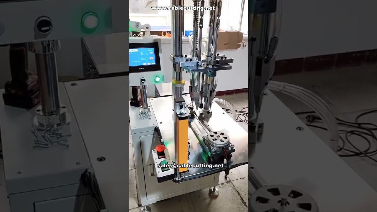 4-akslet automatisk skrufestemaskin # Automatiseringsutstyr