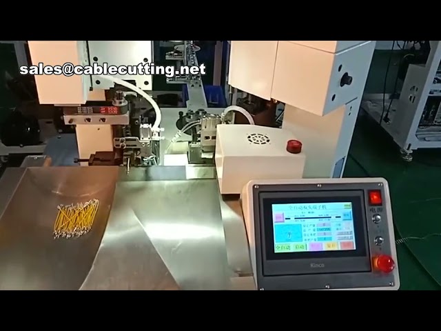Automatisk terminalkrimper for begge ender