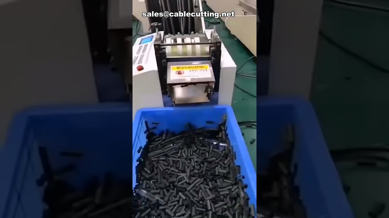 Automatisk PVC-plast myk varmekrympeslange rørkuttemaskin