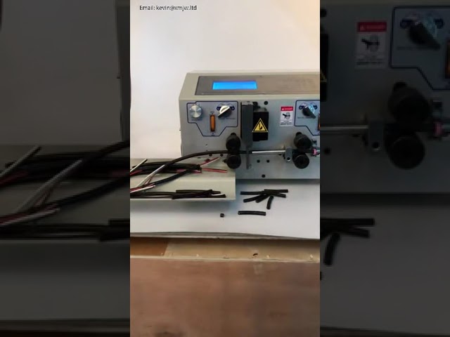 Automatisk trådstripper og kutter SWT-508-HT-2-S med berøringsskjerm – for kabler 0,1–10 mm²