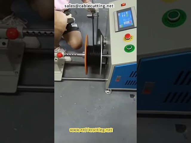 Automatisk viklings- og bindingsmaskin med målefunksjon