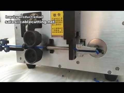 3D CNC Trådbøyningsmaskin, Hard Kabelkuttings- og Strippemaskin, Automatisert Trådbehandling