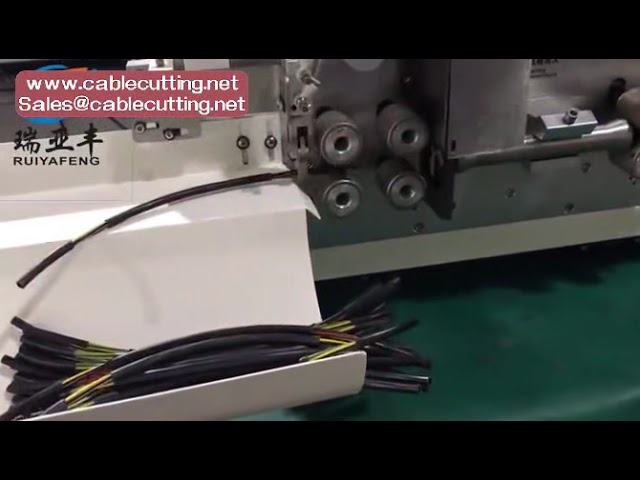 Flatkabel-jakke- og kjerne-strippemaskin – Automatisk kabelbehandling