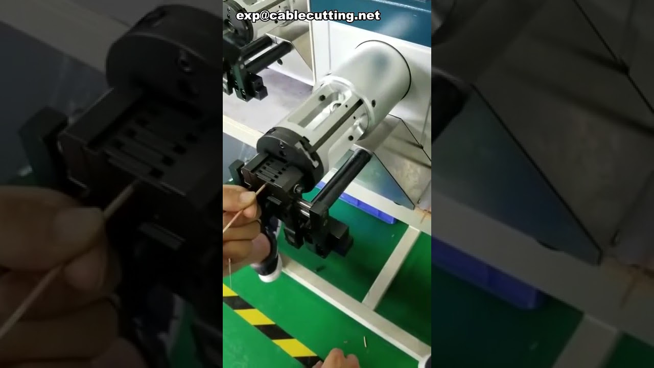 Effektiv koaksialkabel RG316 avisoleringsmaskin – Automatisk kabelstripper for presisjon