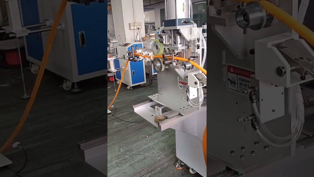 Automatisk tellings- og sorteringsmaskin for opprulling av hageslanger #fabrikk