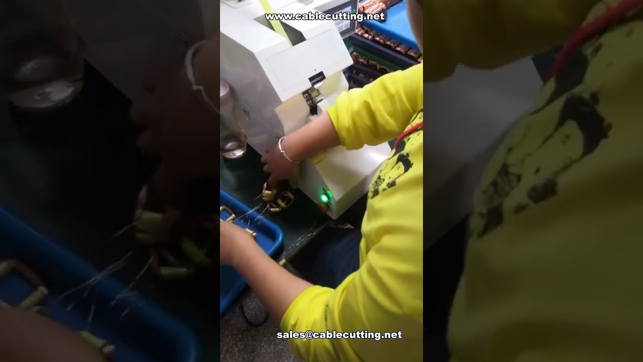 Desafío de Enrollado de Bobinas de Alta Velocidad: ¡Más de 800 piezas/hora Es Posible! #DemostraciónAutomática