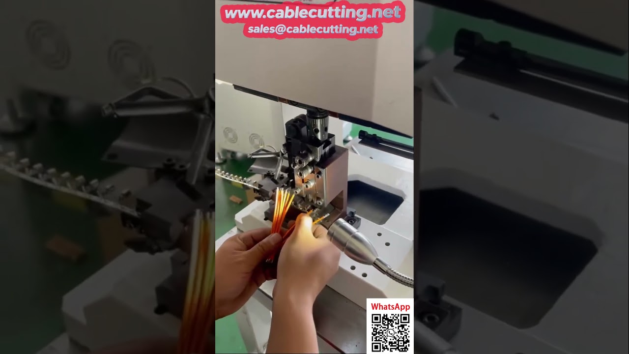 Máquina de crimpado con monitor de presión integrado – Equipo de precisión para cableado industrial