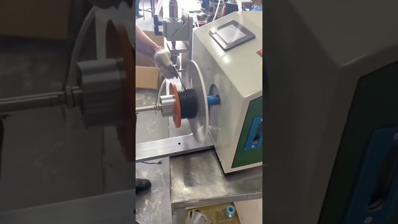 Automatisk traverserende trådviklingsmaskin for kabelharness | #fabrikk #maskin