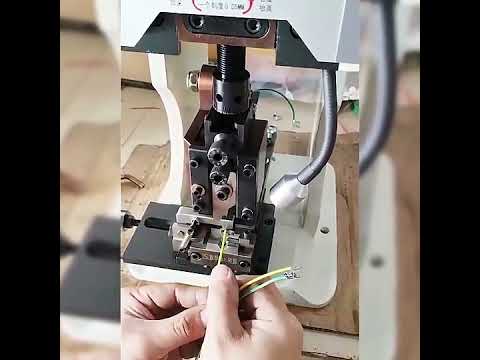 自动端子压接机 1.5T-2T 线缆压接机带模具 高效自动化