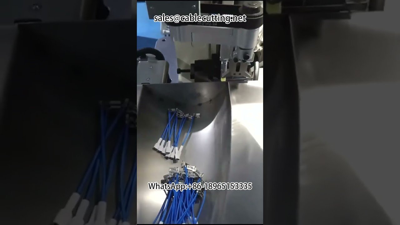 全自动双头端子机 #带耐磨剥线机 #线束加工设备