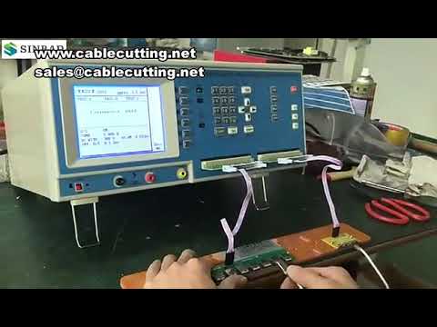 Omfattende testmaskin for høyspentledningstester av elektroniske ledninger og datakabler