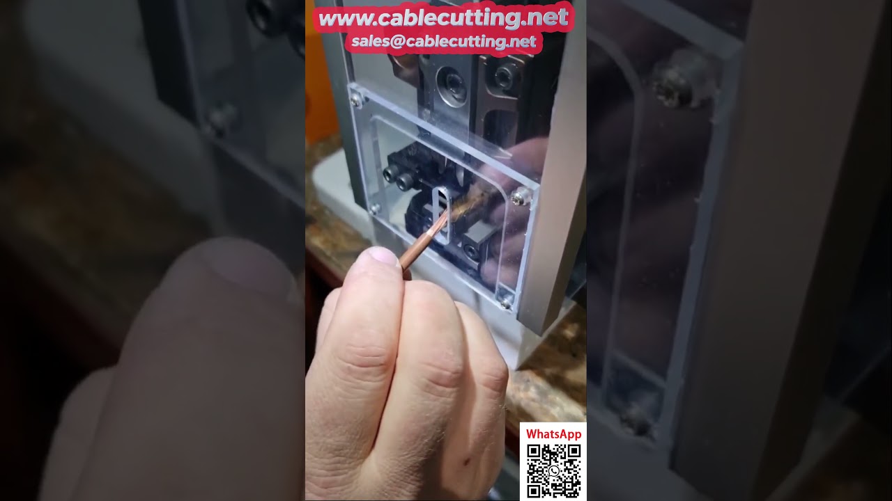 Stille semi-automatisk terminalkrympemaskin for effektiv produksjon