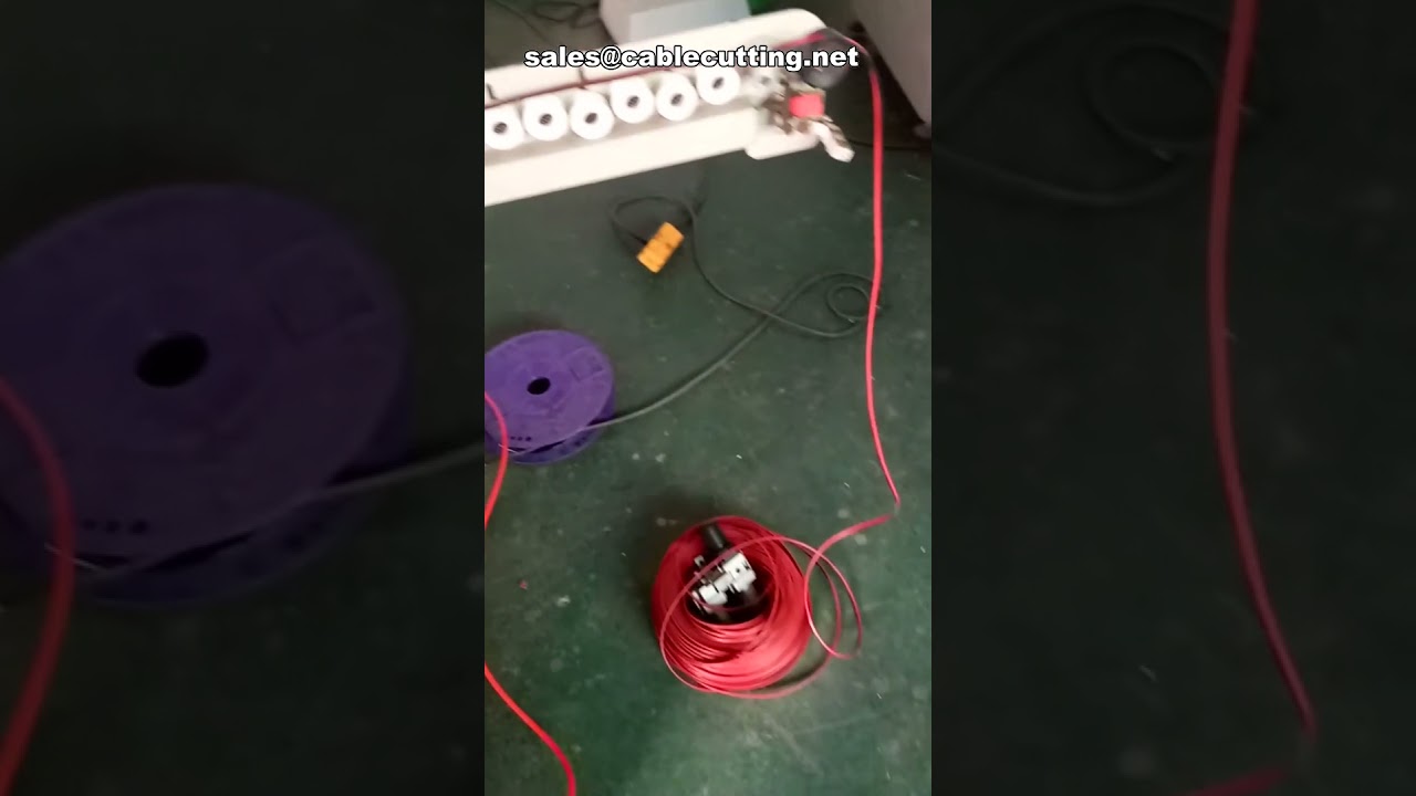 Båndflatkabel Skjære Spalte Strippe Krympe Maskin, Trådkrympemaskin