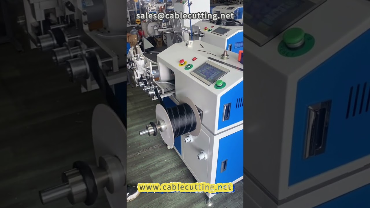 90 meter flettet rørvikler # flettet rør # flettet ledning # trådbehandling