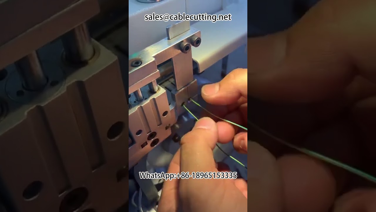 Automatisk krympeslange-maskin | Varmekrympeslange automatisk kutting, tråding og tørking | Intelli