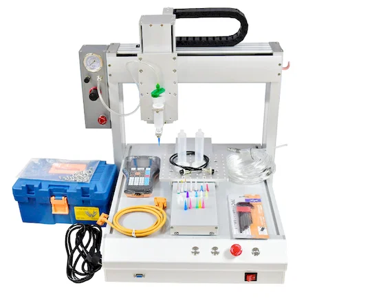 Auto 4-Axis Roterende Dispensing Robot - Limdispenseringsrobot